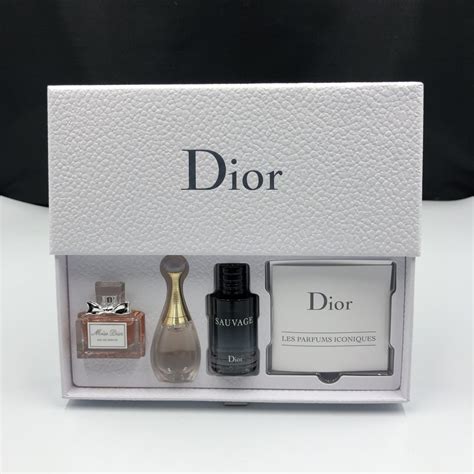 dior perfumes mini|aftershave miniatures gift set.